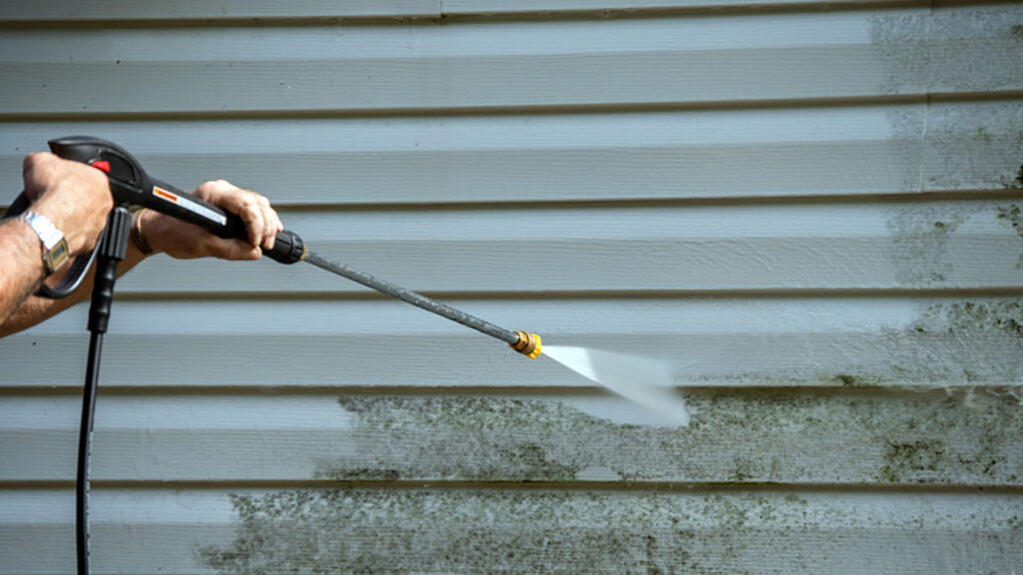 Powerwashing in Setauket